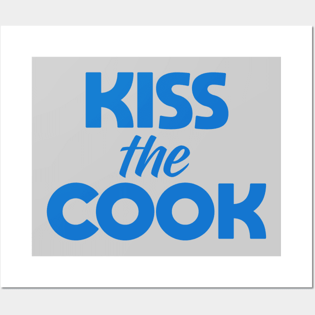 Kiss the Cook Wall Art by Dale Preston Design